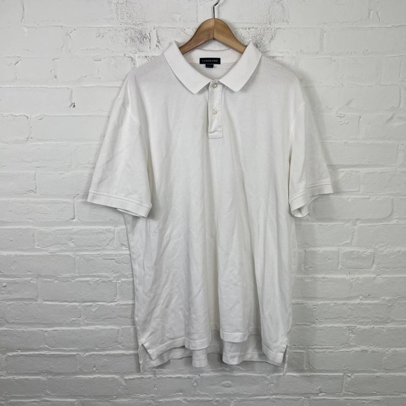 Lands' End | Shirts | Lands End Mens Classic Fit Polo Shirt Short ...